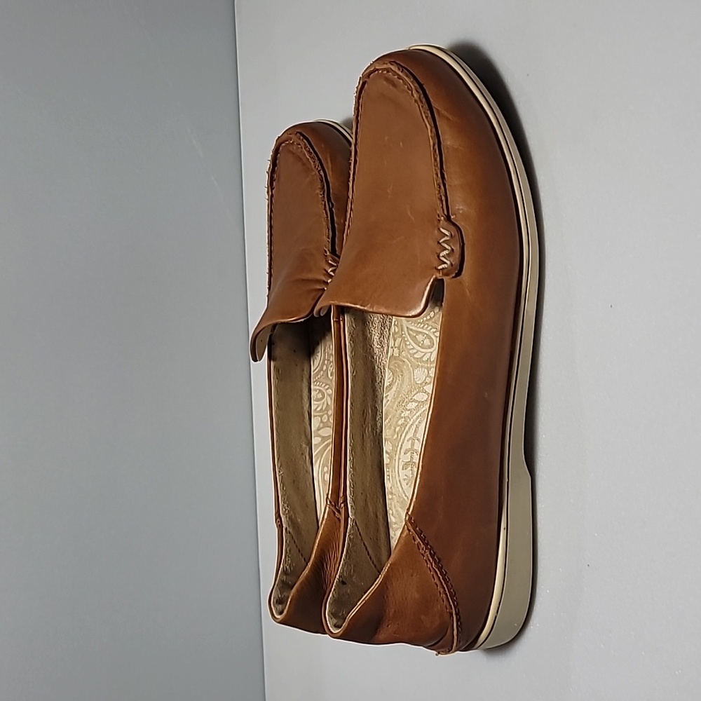 Olukai Kiele light brown shoes size US 9 EU 39 - Picture 8 of 15